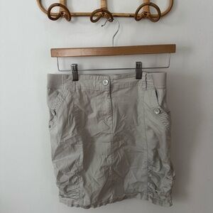 Tribal skirt with ruching detail 6